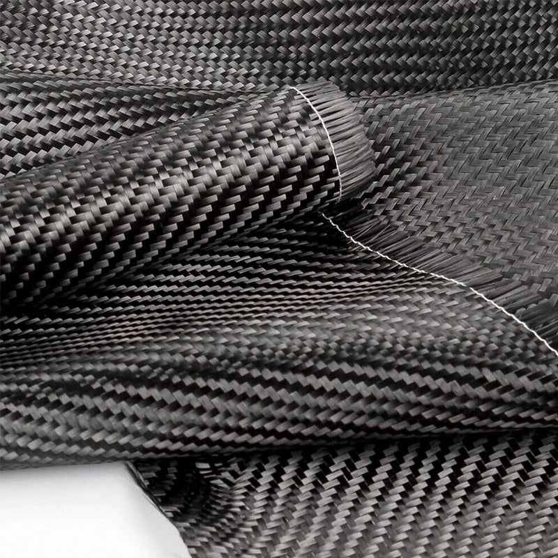 Caliwill Carbon Fiber Fabric Roll 3.28ft x 12”Fabric Mesh Carbon Fiber Cloth Carbon Fiber Sheet Pure Fabric Roll for Cars for Structural Reinforcement on Concrete Walls, Basements, Boats DIY Projects - Image 2